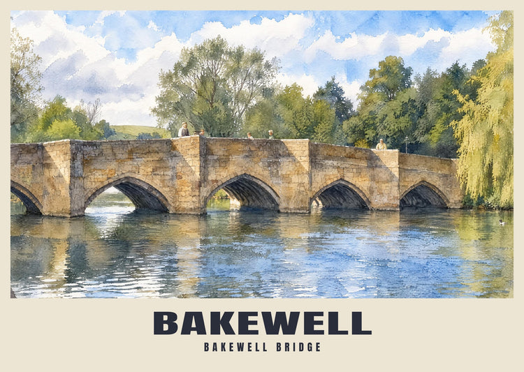 Bakewell Bridge Poster