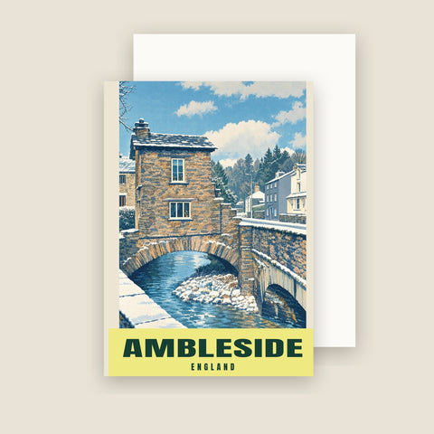 Bridge House, Ambleside Christmas Cards (Pack of 10)