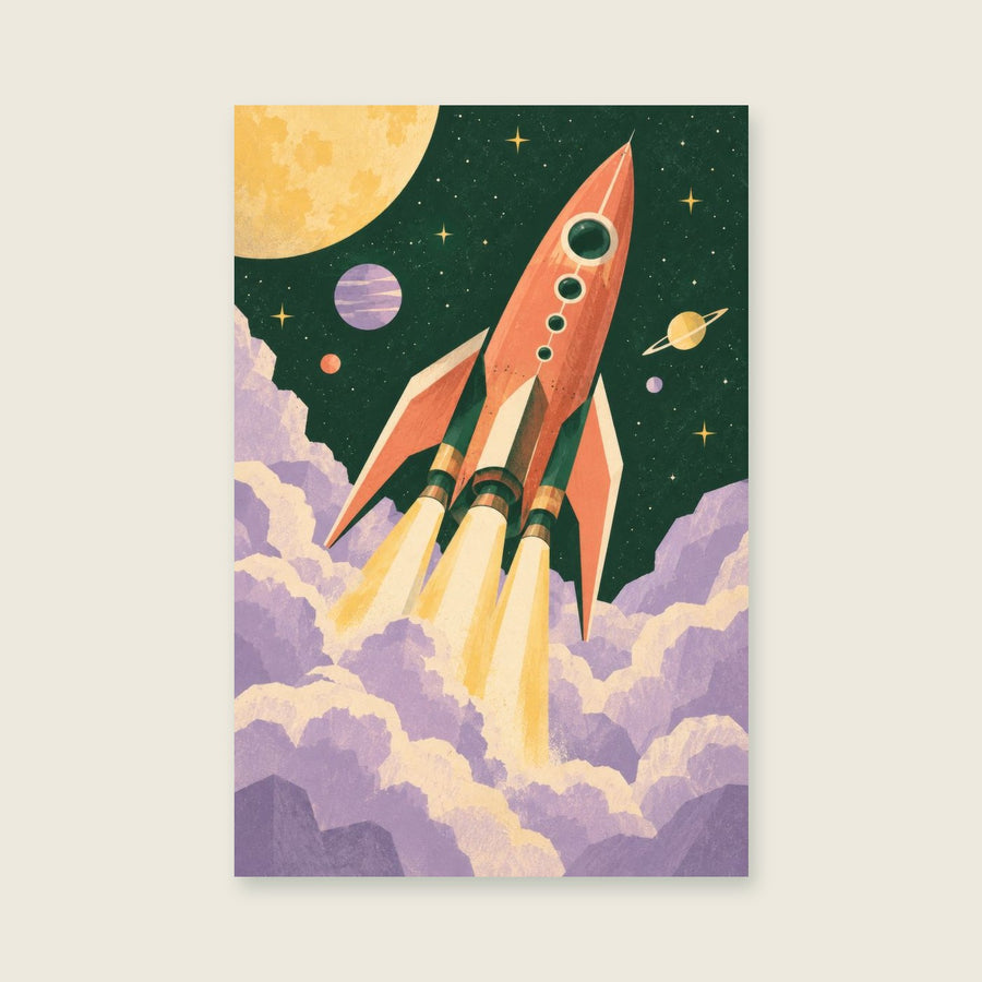 Interstellar Explorer Children’s Print