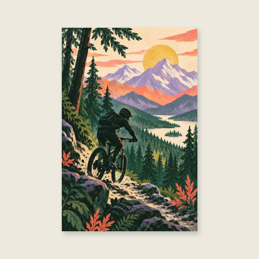 Ride the Trail Children’s Print