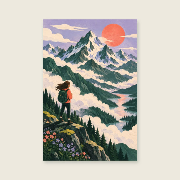 Above the Clouds Children’s Print