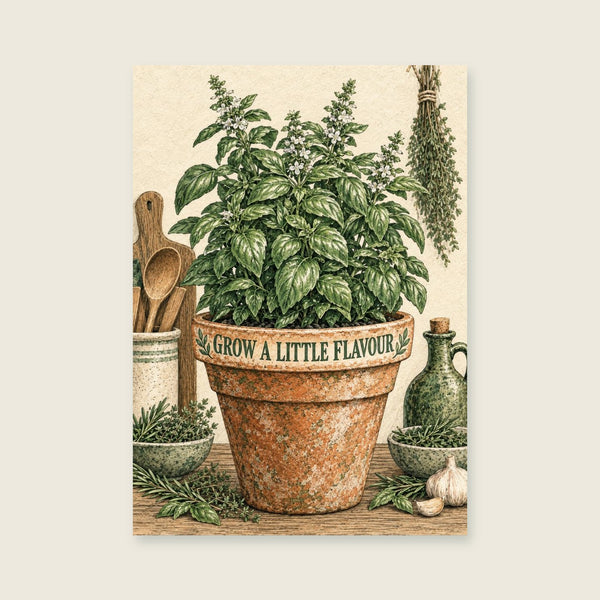 Grow a Little Flavour Art Print