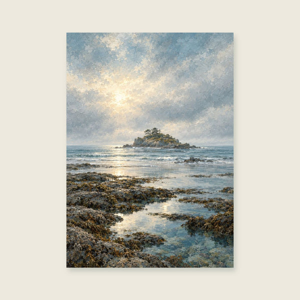 The Distant Island Art Print