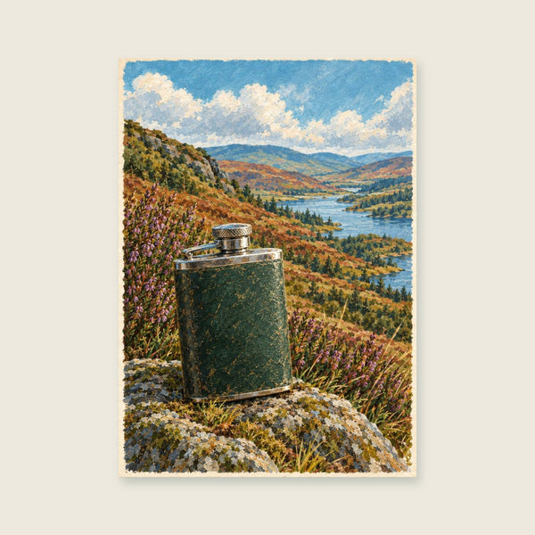 The Thermos on the Hill Art Print