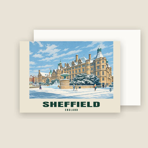 Sheffield Town Hall Christmas Cards (Pack of 10)
