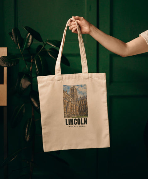 Lincoln Cathedral Tote Bag