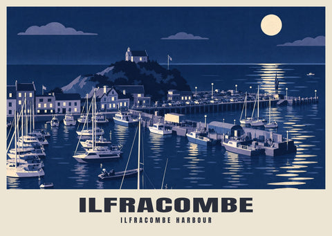 Ilfracombe Harbour Poster