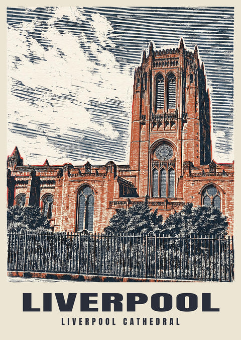 Liverpool Cathedral Poster