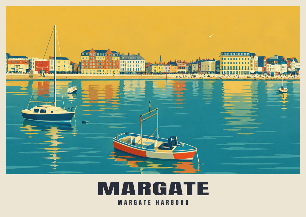 Margate Harbour Poster