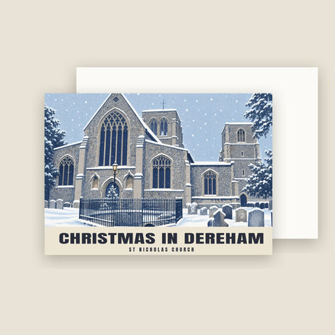 St Nicholas Church, Dereham Christmas Cards (Pack of 10)