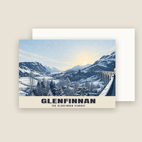 Glenfinnan Viaduct Christmas Cards (Pack of 10)