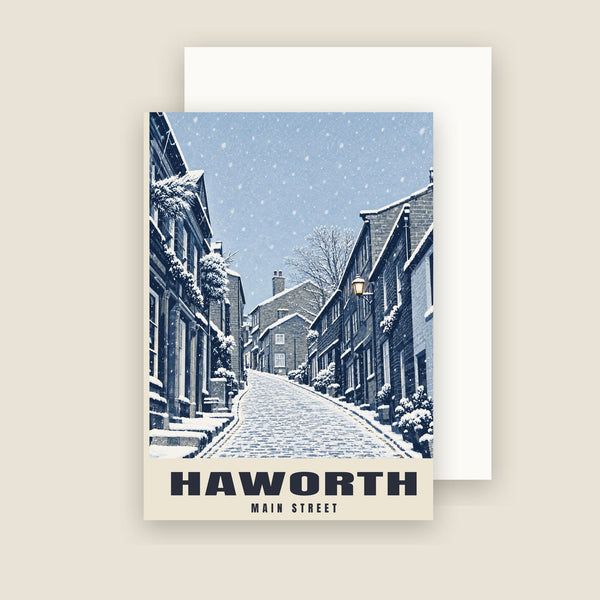 Main Street, Haworth Christmas Cards (Pack of 10)