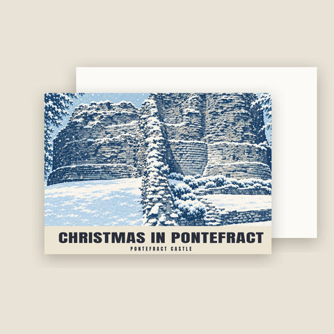 Pontefract Castle Christmas Cards (Pack of 10)