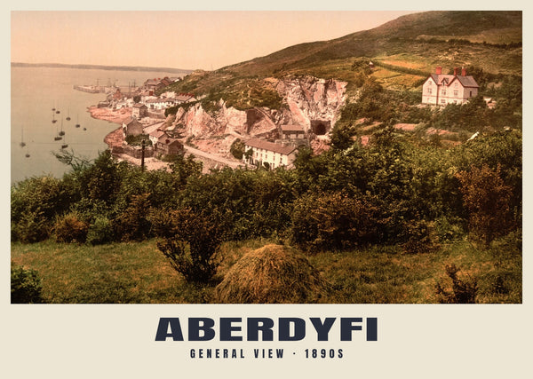 General View, Aberdyfi, c. 1890–1900 Heritage Print