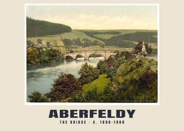 The bridge, Aberfeldy, c. 1890–1900 Heritage Print