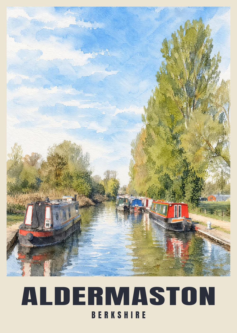 Aldermaston Wharf Poster