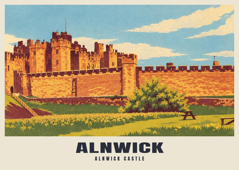 Alnwick Castle Poster