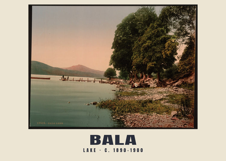 Lake, Bala, c. 1890–1900 Heritage Print
