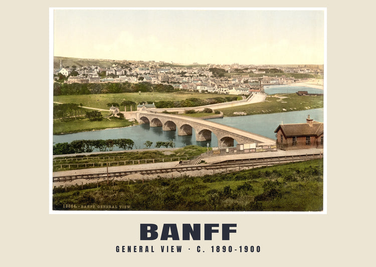 General view, Banff, c. 1890–1900 Heritage Print