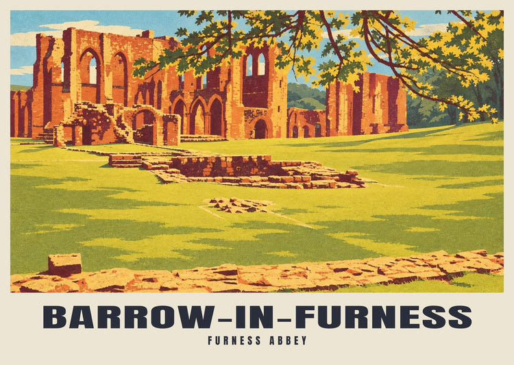 Furness Abbey, Barrow-in-Furness Poster
