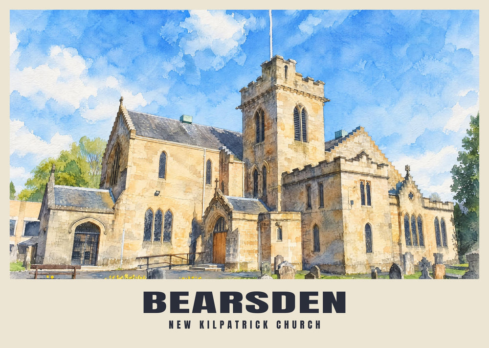 New Kilpatrick Church, Bearsden Poster