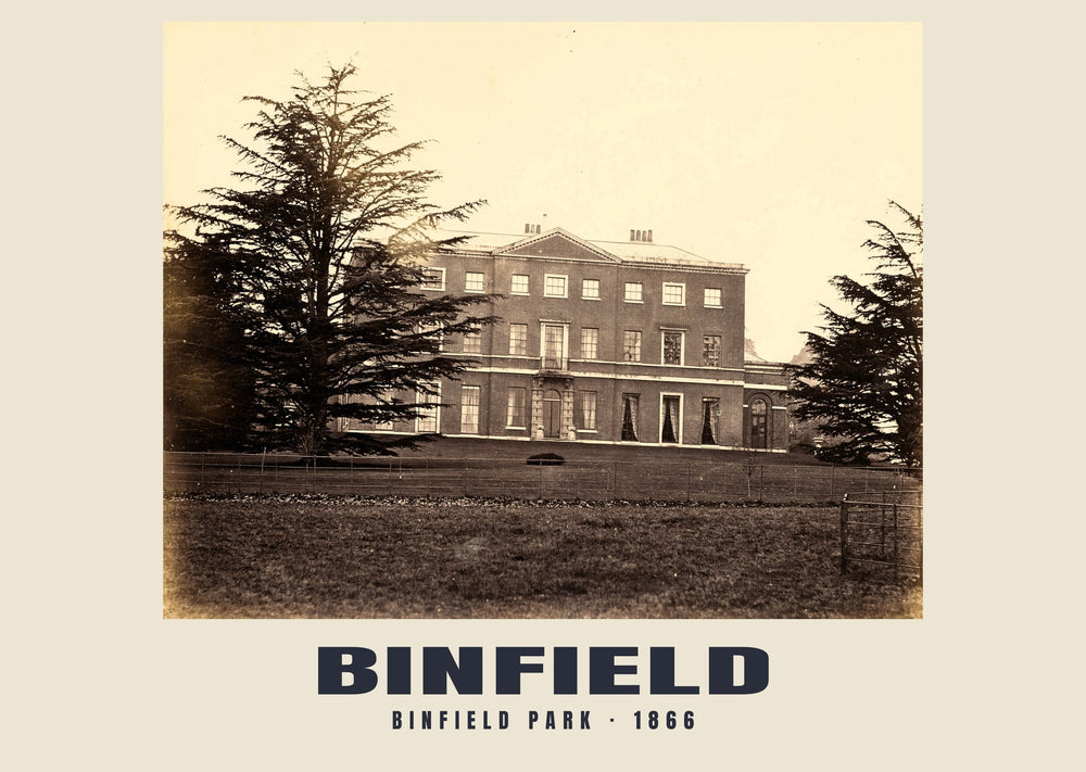 Binfield Park, 1866 Heritage Print