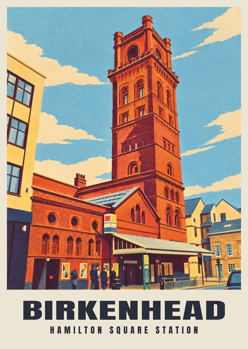 Hamilton Square Station, Birkenhead Poster