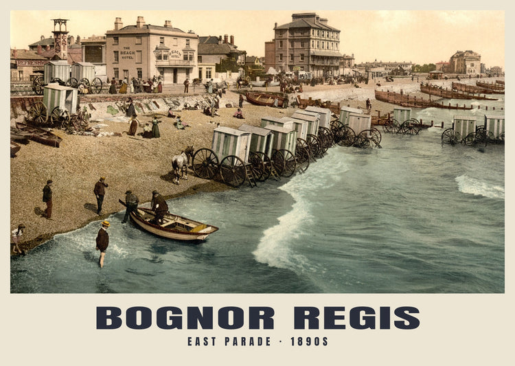 East Parade, Bognor Regis, c. 1890–1900 Heritage Print
