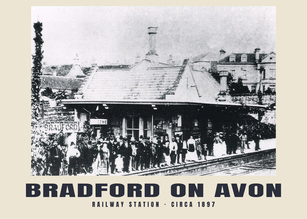 Railway Station, Bradford On Avon — circa 1897