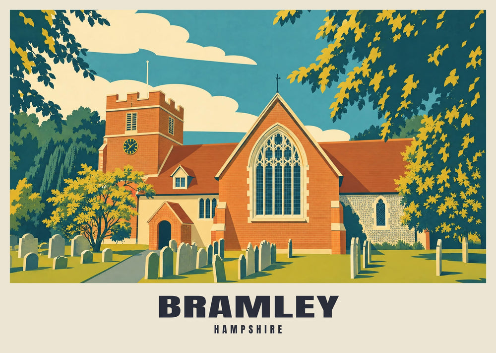 St James's Church, Bramley Poster