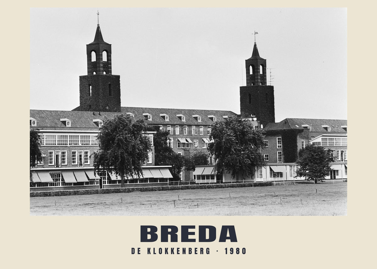 De Klokkenberg, Breda — 1980 · Historic photograph print