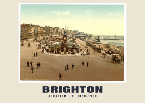 Aquarium, Brighton, c. 1890–1900 Heritage Print