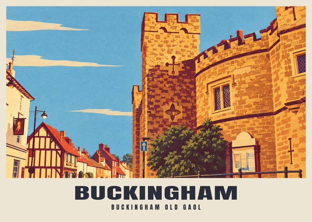 Buckingham Old Gaol Poster