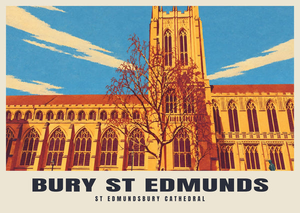 St Edmundsbury Cathedral, Bury St Edmunds Poster