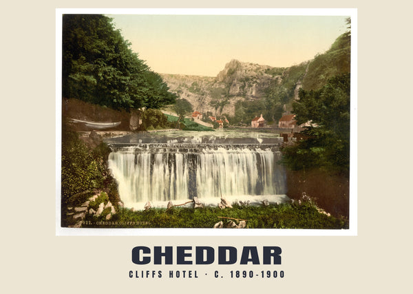 Cliffs Hotel, Cheddar, c. 1890–1900 Heritage Print