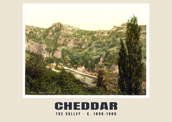 The Valley, Cheddar, c. 1890–1900 Heritage Print