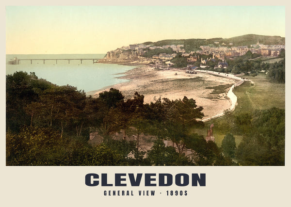General View, Clevedon, c. 1890–1900 Heritage Print