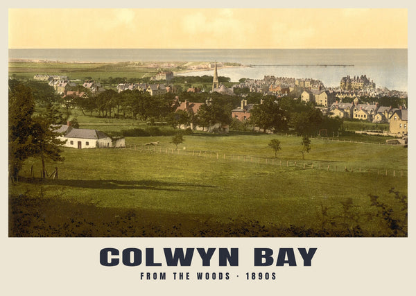 From the Woods, Colwyn Bay, c. 1890–1900 Heritage Print