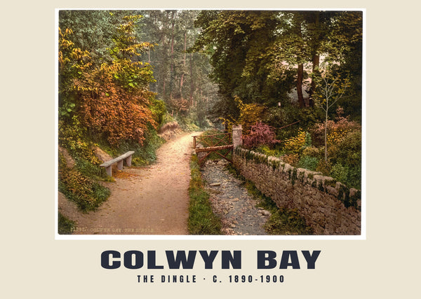 The Dingle, Colwyn Bay, c. 1890–1900 Heritage Print