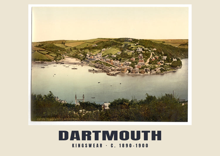 Kingswear, Dartmouth, c. 1890–1900 Heritage Print