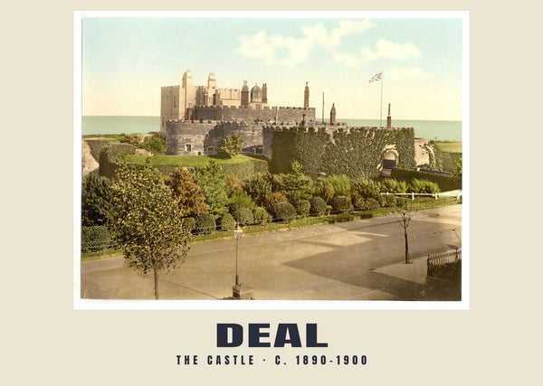 The castle, Deal, c. 1890–1900 Heritage Print
