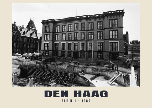 Plein 1, Den Haag — 1980 · Historic photograph print