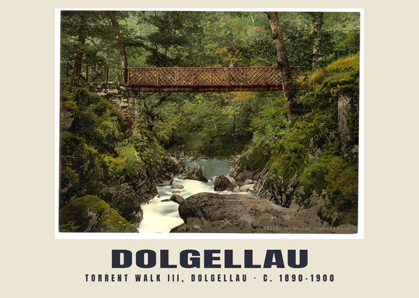 Torrent Walk III, Dolgellau, c. 1890–1900 Heritage Print