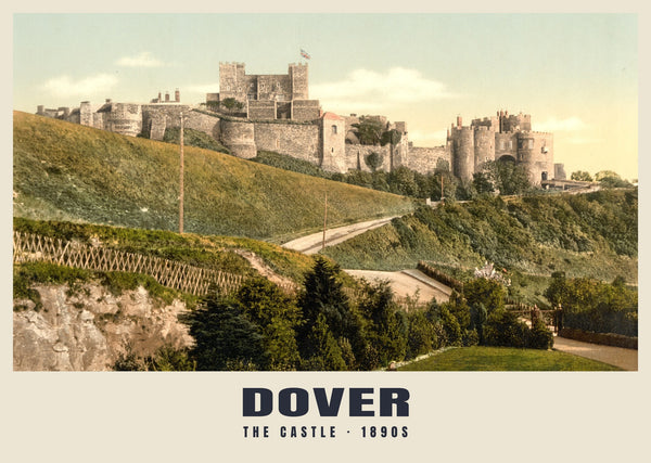 The Castle, Dover, c. 1890–1900 Heritage Print