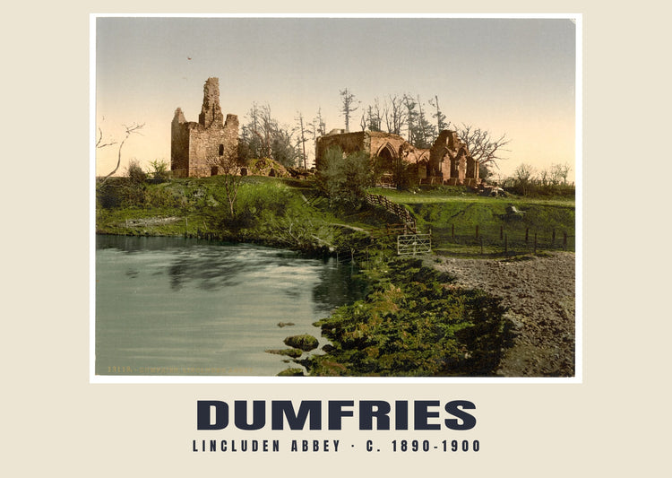 Lincluden Abbey, Dumfries, c. 1890–1900 Heritage Print