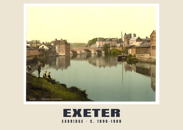 Exbridge, Exeter, c. 1890–1900 Heritage Print