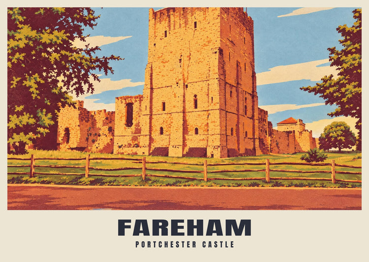 Portchester Castle, Fareham Poster