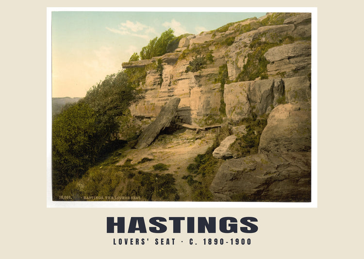 Lovers' Seat, Hastings, c. 1890–1900 Heritage Print
