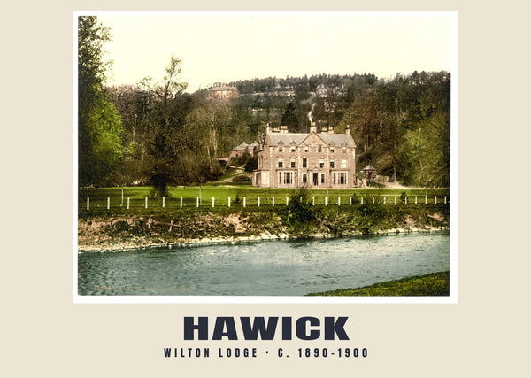 Wilton Lodge, Hawick, c. 1890–1900 Heritage Print