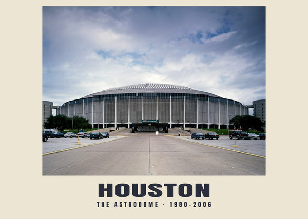 The Astrodome, Houston — 1980–2006 · Historic photograph print